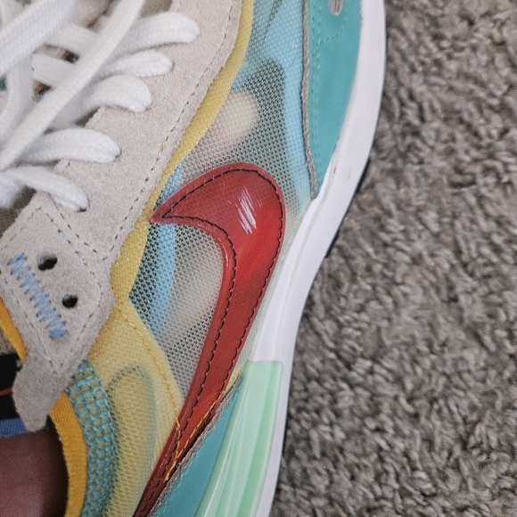 Nike Waffle One SE in Mint Foam / University Red Sneakers Size 9.5 Men - Picture 9 of 9